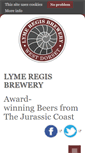 Mobile Screenshot of lymeregisbrewery.com